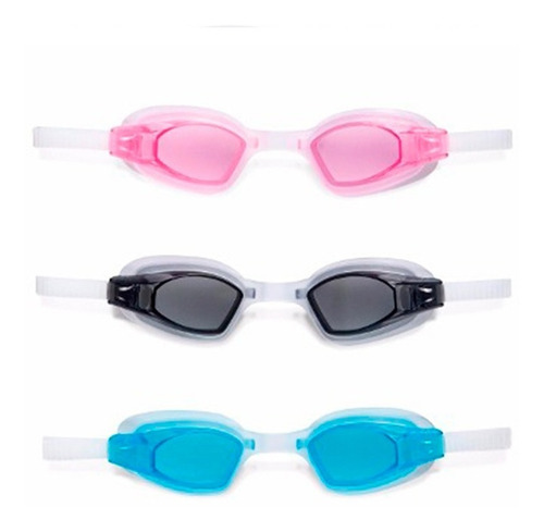 Lentes De Natación Deportivos Intex 55682 Sin Látex - Imagen 2