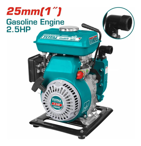 Motobomba A Nafta Total 2.5 Hp 105cc 100l/min Tp3101 - Imagen 2