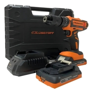 Taladro Atornillador Percutor 13mm Lusqtoff 18v 2 Bat Profes