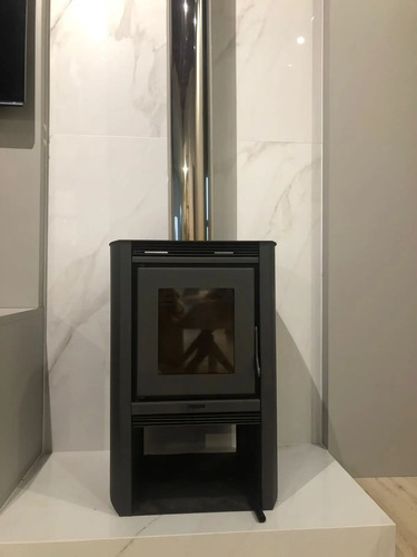 Calefactor Ecológico Leña Doble Combustión 690gf + Kit Caño - Imagen 6