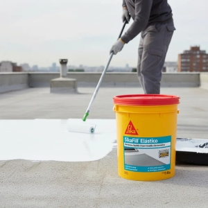Membrana Liquida 4 Kg Pintura Sikafill Elastico Sika