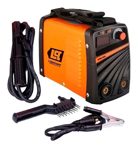 Soldadora Inverter Mma Inverter 180a + Escuadras Lusqtoff - Imagen 3