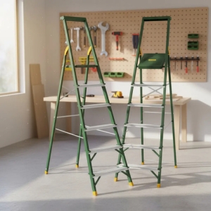 Escalera Aluminio 6 Escalones Jadever Jdld1h06