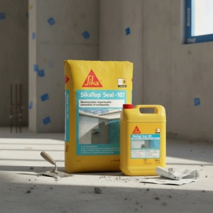 Sika Top Seal 107 Revestimiento Impermeable X 25kg A+b