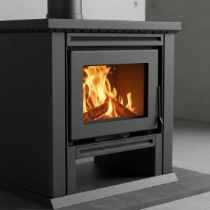 Calefactor Leña Ecologico Doble Combustion Monarch 140 Mt2