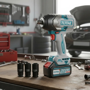 Llave Impacto Total 20v 1/2'' 850nm Brushless 1 Bat 4 Y Carg