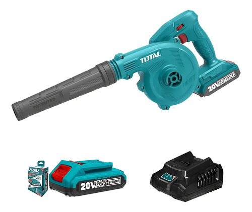Soplador Inalámbrico 20v + Bat + Cargador Total Tabli200181 - Imagen 7
