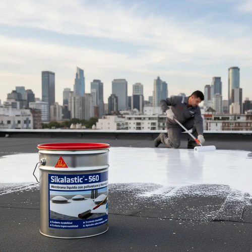Sikalastic 560 Membrana Liquida Con Poliuretano 20 Kgs.
