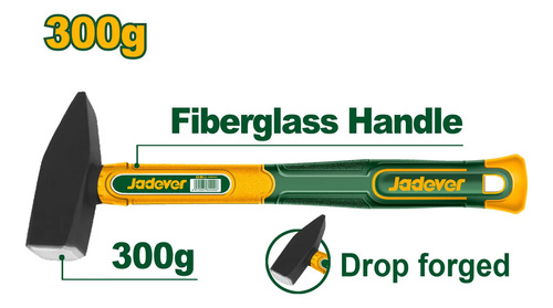 Martillo De Pena 300g Jadever Jdhm1303 - Imagen 2