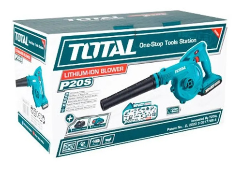 Soplador Inalámbrico 20v + Bat + Cargador Total Tabli200181 - Imagen 4