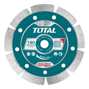 Disco Diamantado 180x22mm Segmentado Para Corte En Seco