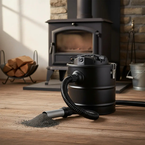 Aspiradora Cenizas 1000 W Estufas Leña - Pellet Parrillero - Imagen 2