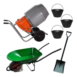 Hormigonera Mezcladora Deper 130lt Aprobada Para Obra