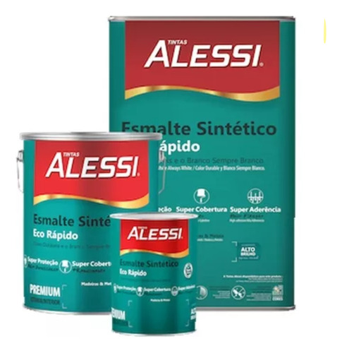 Esmalte Sintético Brillante Base Agua Sin Olor Alessi 3.6 Lt - Imagen 11