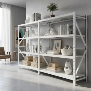 Estantería Metálica Rack Encastre Doble Acople 4x2x0.6 2400k