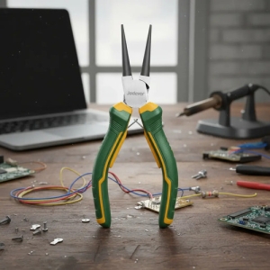 Pinza Punta Larga 4.5 Pulgadas Redonda Jadever Jdpl0956