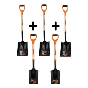 Combo De 3 Pala Truper De Palear + 2 Pala Puntear Truper