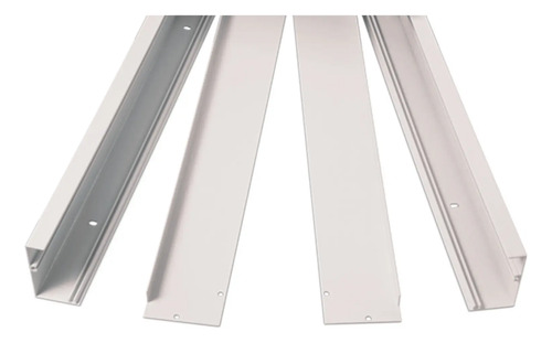 Marco De Aluminio Blanco 120x30 Y 60x60 Para Panel Led - Imagen 3