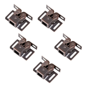 Set X 5 Pestillos Doble Rodillo 1 1/4 * P/ Roperos Total