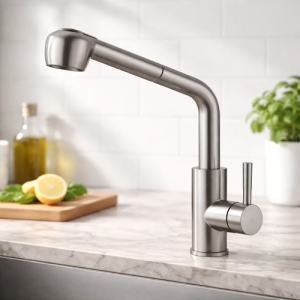 Monocomando Mesada Extensible Acero Inox Rimontti 51532