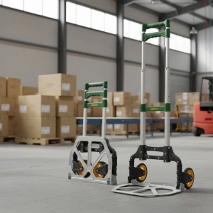 Carro Carga Plegable De Mano 100 Kilos Jadever Aluminio