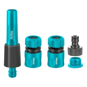 Juego De 5 Conectores Acoples Para Manguera 1/2'' Total