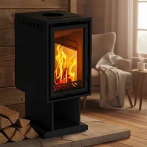 Estufa Calefactor A Leña Metavila 100mt2 10kw Mendoza 375exp