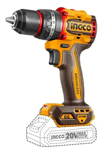 Kit Rotomartillo + Llave De Impacto + Taladro 20v Ingco - Imagen 5