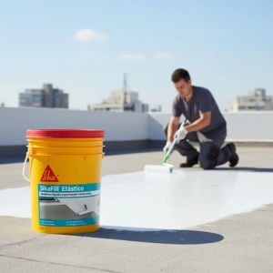 Membrana Liquida 20 Kg Pintura Sikafill Elastico Sika