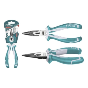 Pinza Punta Fina Curva Total 8 - 200mm Total Tht120806p