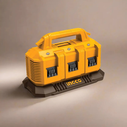 Cargador 20v Para 6 Baterías 4ah Ingco