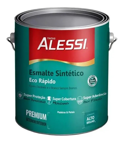 Esmalte Sintético Brillante Base Agua Sin Olor Alessi 3.6 Lt - Imagen 17