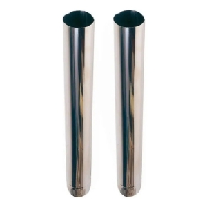 Kit 2 Caños Acero Inoxidable Calefactor 150mm 6pulgadas