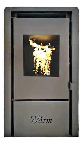 Calefactor Estufa Pellet 7.5kw 75m2 Warm Kit Caños Incluido - Imagen 7