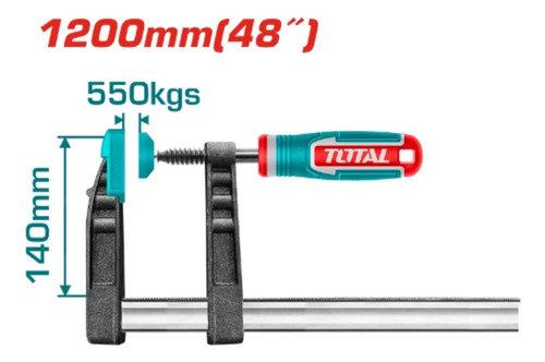 Prensa F 140 X 1200mm Total Tht1321402 - Imagen 2