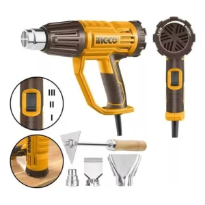 Pistola De Calor 2000w C Set De Boquilla Hg200047 Ingco