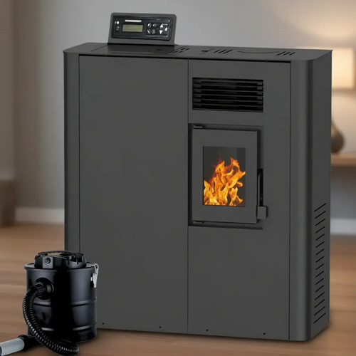 Calefactor Estufa Pellet 5kw 60m2 De Pasillo Warm + Regalo - Imagen 10