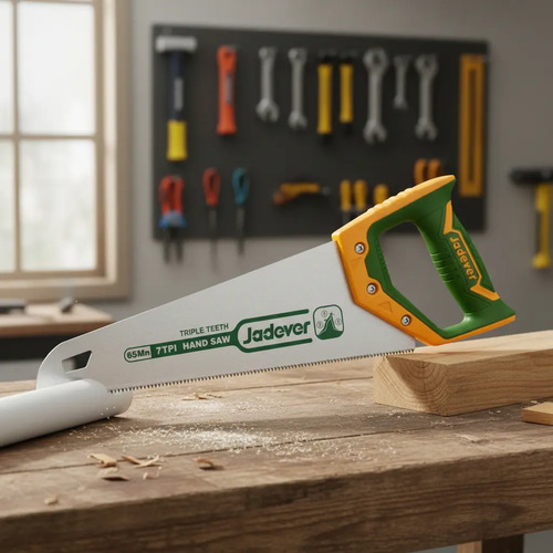 Sierra Serrucho De Mano Triple Diente 450mm 18 PuLG Jadever - Imagen 3