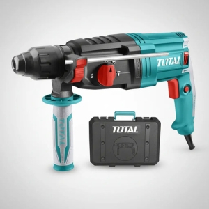 Rotomartillo Total 950w Encastre Sds Plus + Accesorios Elsue