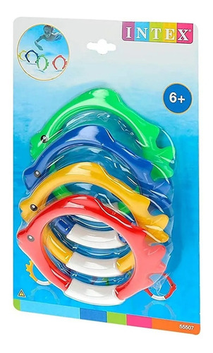 Anillos Pez Para Sumergir En Fondo De Piscina Intex 55507 - Imagen 5