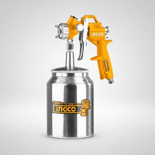 Pistola Pintar Succion Tacho Metal 1 Lt. 1.5mm Ingco Asg3101 - Imagen 4