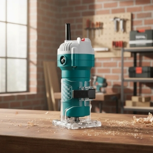 Router Total 600w - 6mm, 1/4 - Fresadora De Mano - Trompo