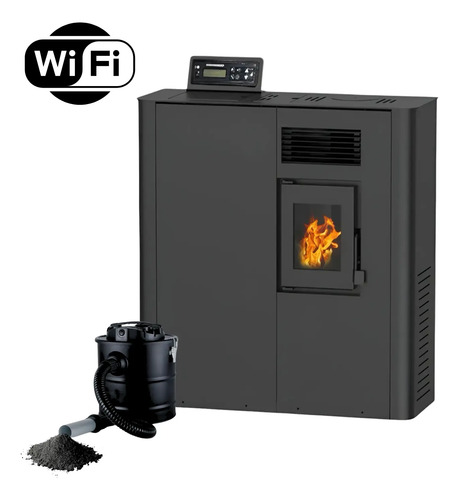 Calefactor Estufa Pellet 5kw 60m2 De Pasillo Warm + Regalo - Imagen 12