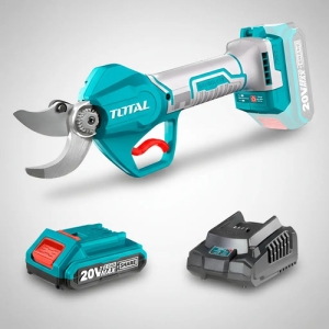 Tijera De Poda 20v 0-30 Mm Con Bateria 2ah Y Cargador Total