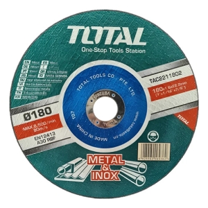 Disco De Corte Metal Abrasivo 7'' Total Tac2211802