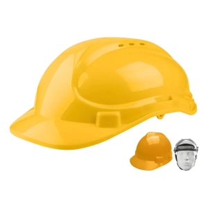 Casco Obra Certificado Seguridad Amarillo Tsp2609 Tsp2612