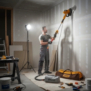 Lijadora De Yeso Jirafa 1050w C/accesorios Ingco