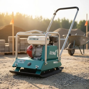 Plancha Compactadora Vibradora Nafta 90kg 6.5hp Total