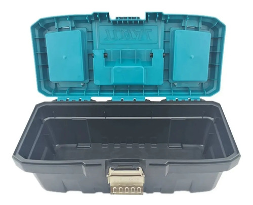 Caja Porta Herramientas Plastica 14 Broche Metálico Total - Imagen 8