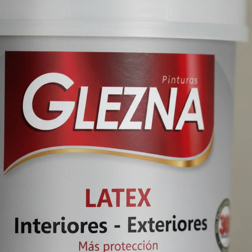Pintura Glezna Latex 18 + 18l Interior Exterior Antihongos - Imagen 4